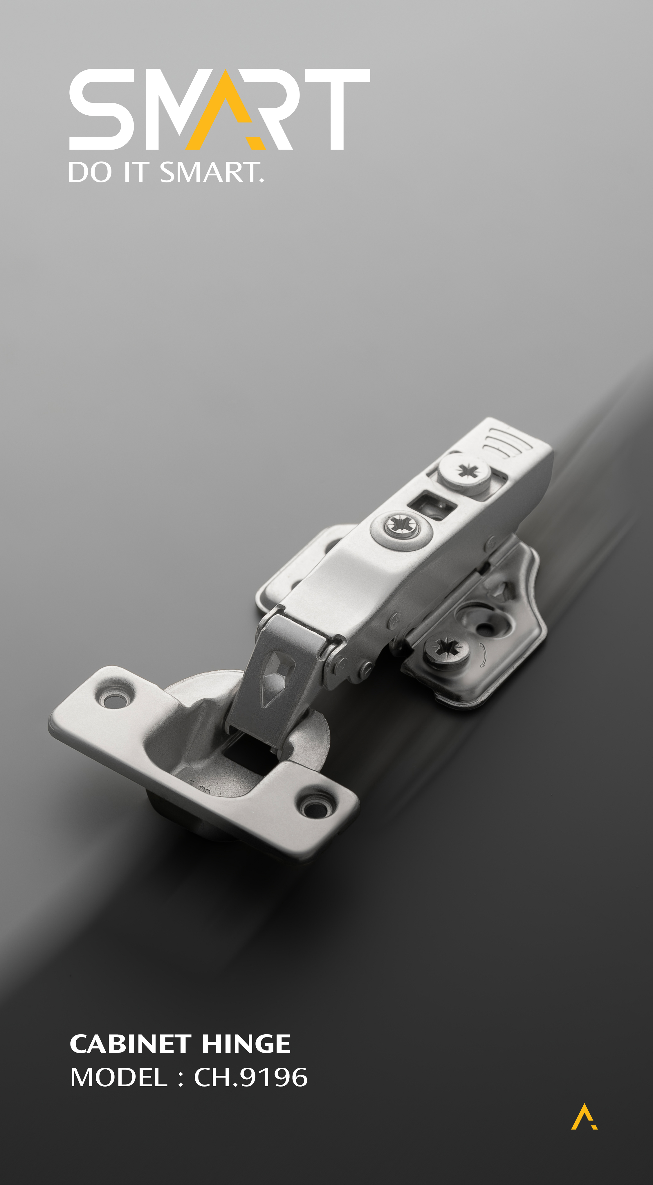 SMART silver banner slide